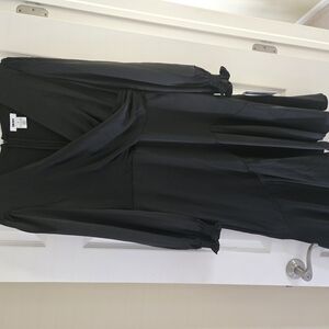Black Wrap Dress